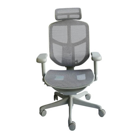 เก้าอี้สำนักงาน DF PROCHAIR รุ่น Enjoy-H Ultra สีเทา_1